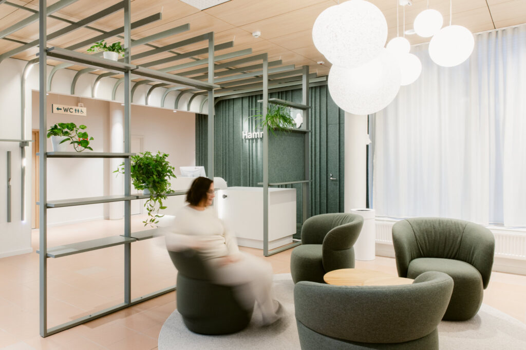 hammasklinikka sisustussuunnittelu